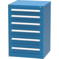 Modular Steel Storage Cabinet: 30″ Wide, 27.7969″ Deep, 44″ High 440 lb Capacity, 6 Drawer