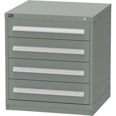 Vidmar - 4 Drawer Vidmar Green Steel Modular Storage Cabinet - Benchmark Tooling