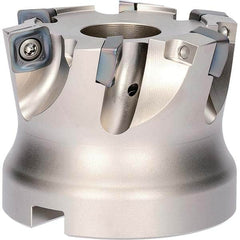 Kyocera - Indexable High-Feed Face Mills Cutting Diameter (Inch): 1.095 Cutting Diameter (mm): 27.29 - Benchmark Tooling