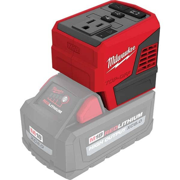 Milwaukee Tool - Power Tool Chargers Voltage: 18 Battery Chemistry: Lithium-Ion - Benchmark Tooling