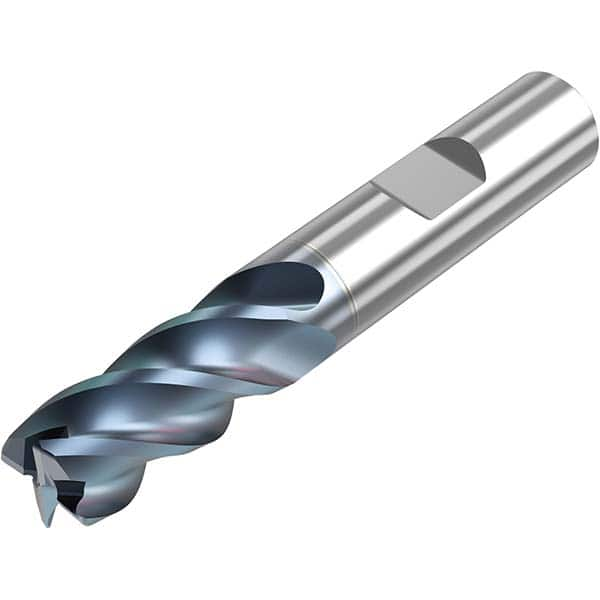 Niagara Cutter - 3/4" Diam 4 Flute Solid Carbide 0.03" Corner Radius End Mill - Benchmark Tooling