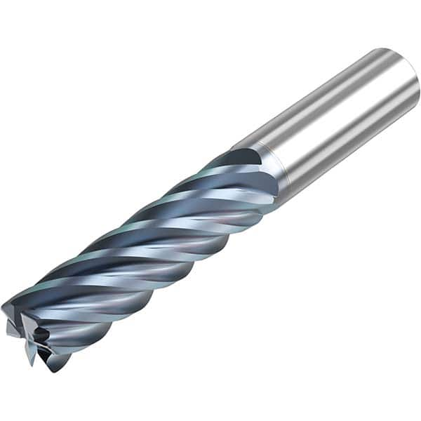 Niagara Cutter - 1" Diam 6 Flute Solid Carbide 0.03" Corner Radius End Mill - Benchmark Tooling