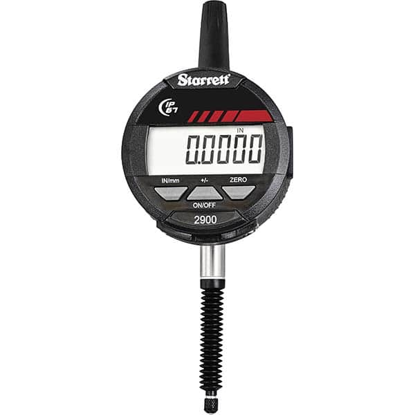 Starrett - Electronic Drop Indicators Minimum Measurement (Decimal Inch): 0 Minimum Measurement (Inch): 0 - Benchmark Tooling