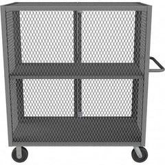 Durham - 2,000 Lb Capacity 1-Shelf Security Mesh Truck - Benchmark Tooling