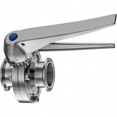 Value Collection - Butterfly Valves   Style: Clamp    Pipe Size: 1-1/2 (Inch) - Benchmark Tooling