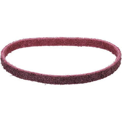 Dynabrade - 3/4" Wide x 18" OAL, Aluminum Oxide Abrasive Belt - Aluminum Oxide, Medium, Nonwoven, Cloth Backing, Wet/Dry - Benchmark Tooling