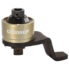 Gedore - Torque Wrench Multipliers Maximum Torque Input (Ft/Lb): 430 (Pounds) Maximum Torque Output (Ft/Lb): 1,500 (Pounds) - Benchmark Tooling