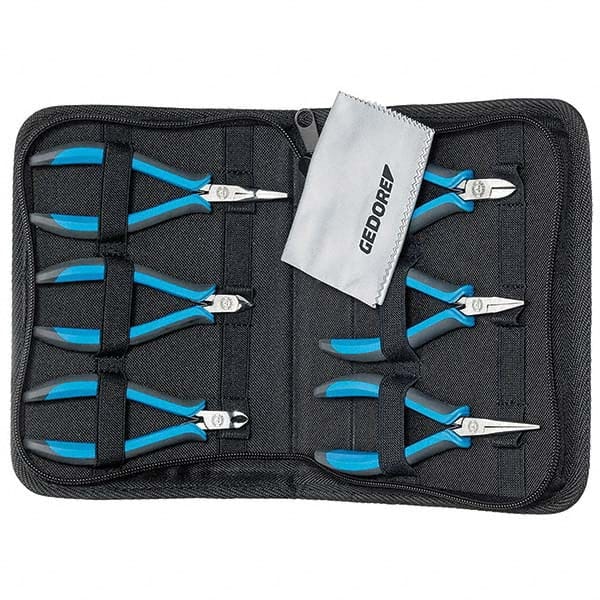 Gedore - Plier Sets Set Type: Electronics Pliers Number of Pieces: 6 - Benchmark Tooling