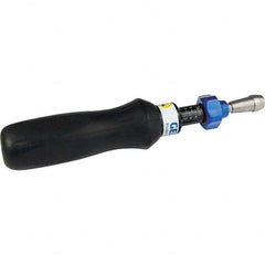 Gedore - Torque Limiting Screwdrivers; Type: Torque Screwdriver ; Minimum Torque (In/Lb): 30 (Pounds); Maximum Torque (In/Lb): 80 (Pounds); Drive Size (Inch): 1/4 ; Drive Size (Decimal Inch): 0.25000 ; Drive Size (mm): 6.3 - Exact Industrial Supply