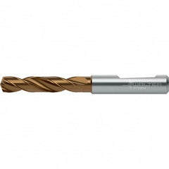 Walter-Titex - 15.9mm 140° Spiral Flute Solid Carbide Screw Machine Drill Bit - Benchmark Tooling