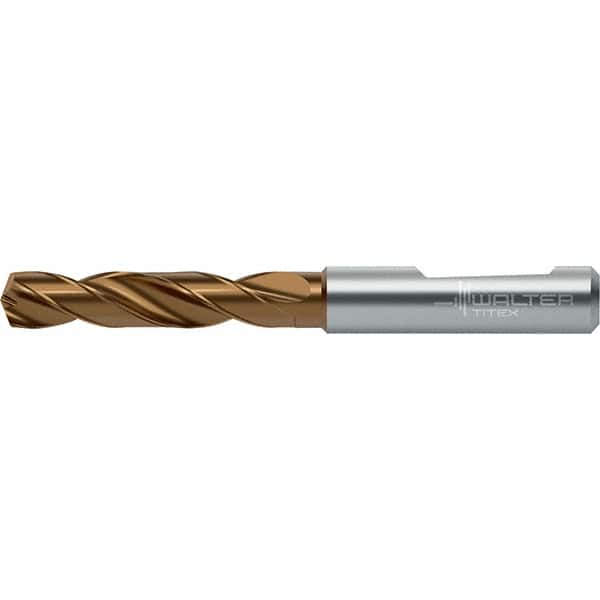 Walter-Titex - 3.25mm 140° Spiral Flute Solid Carbide Screw Machine Drill Bit - Benchmark Tooling
