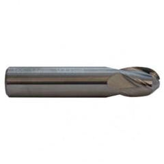 20mm TuffCut GP Stub Length 4 Fl Ball Nose Center Cutting End Mill - Benchmark Tooling