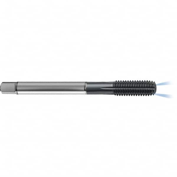 Guhring - M20x2.50 Metric 6HX D14/D15 Thread Limit Modified Bottoming Thread Forming Tap - High Speed Steel, TiCN Finish, 140mm OAL, Right Hand Thread, Series 1271 - Benchmark Tooling