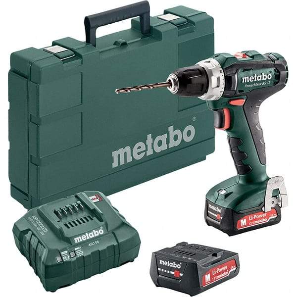 Metabo - Cordless Drills Battery Voltage: 12 Battery Chemistry: Lithium-Ion - Benchmark Tooling