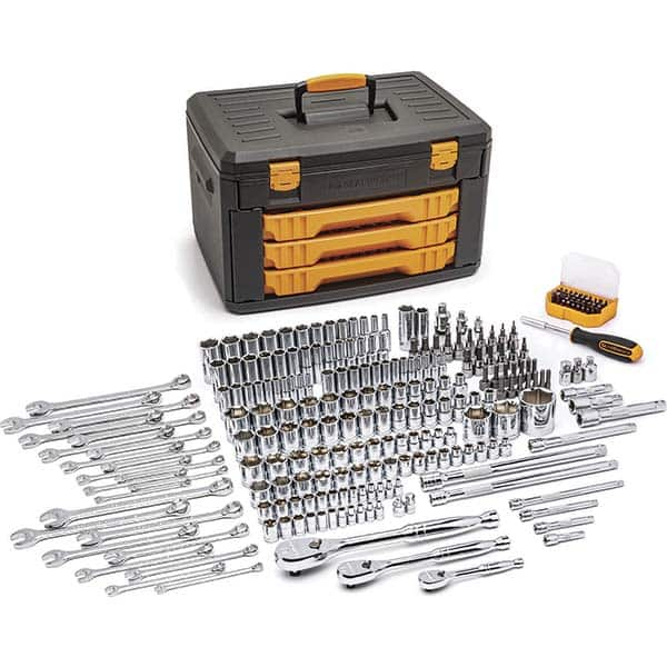 GEARWRENCH - Combination Hand Tool Sets Tool Type: Master Mechanics Tool Set Number of Pieces: 243 - Benchmark Tooling