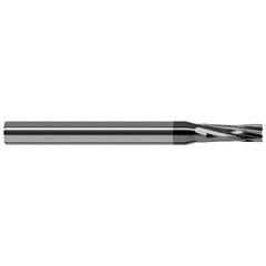 Harvey Tool - 1/16", 0.186" LOC, 1/8" Shank Diam, 1-1/2" OAL, 6 Flute, Solid Carbide Square End Mill - Exact Industrial Supply