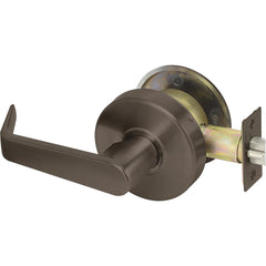 Yale - Lever Locksets; Door Thickness: 1-3/4 (Inch); Door Thickness: 1-3/4 ; Back Set: 2-3/4 (Inch); For Use With: Decorative Trim ; Finish/Coating: Oxidized Satin Dark Bronze (10B) ; Special Item Information: Single Dummy Trim Function - Exact Industrial Supply