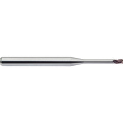 M.A. Ford - Square End Mills; Mill Diameter (Inch): 1/16 ; Mill Diameter (Decimal Inch): 0.0625 ; Number of Flutes: 3 ; Length of Cut (Inch): 0.0940 ; Length of Cut (Decimal Inch): 0.0940 ; Material: Solid Carbide - Exact Industrial Supply