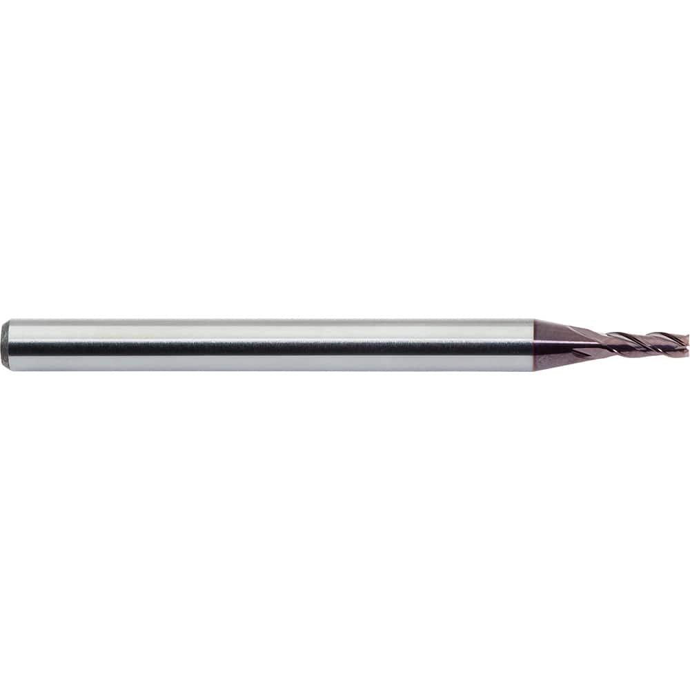 M.A. Ford - Square End Mills; Mill Diameter (Inch): 1/16 ; Mill Diameter (Decimal Inch): 0.0625 ; Number of Flutes: 3 ; Length of Cut (Inch): .188 ; Length of Cut (Decimal Inch): 0.1880 ; Material: Solid Carbide - Exact Industrial Supply