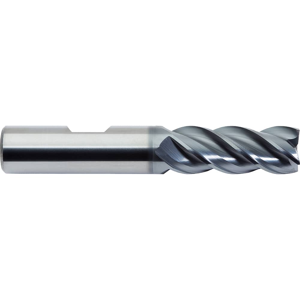 M.A. Ford - Square End Mills; Mill Diameter (Inch): 1/2 ; Mill Diameter (Decimal Inch): 0.5000 ; Number of Flutes: 4 ; Length of Cut (Inch): 1 ; Length of Cut (Decimal Inch): 1.0000 ; Material: Solid Carbide - Exact Industrial Supply