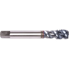 No.8 32 3 Flute Union Butterfield HSS-PM TiCN Applix UNC Machine Tap Spiral Flute 50 DIN/ANSI E-code # 1676AP8X32 - Exact Industrial Supply