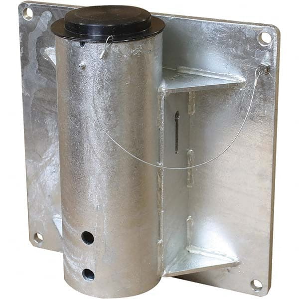 THERN - Davit Crane Bases Base Type: Flush Mount Base Finish/Coating: Stainless Steel - Benchmark Tooling