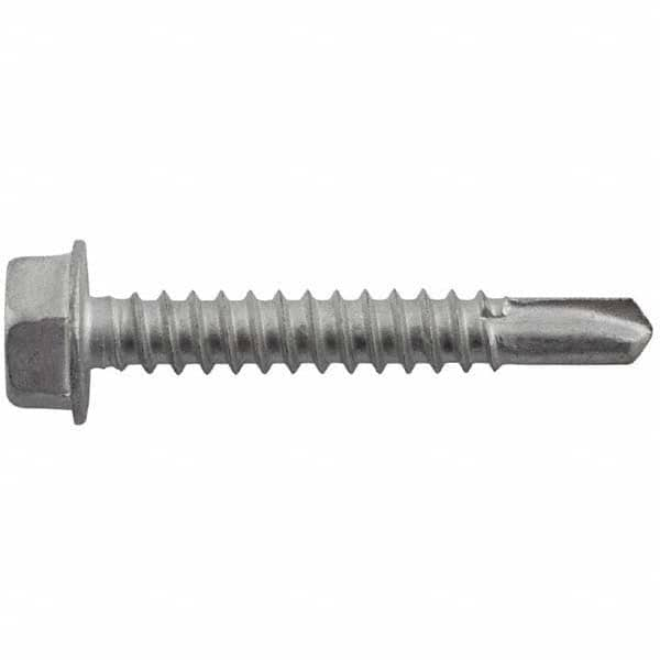 DeWALT Anchors & Fasteners - 5/16, Hex Washer Head, Hex Drive, 1-3/8" Length Under Head, #3 Point, Self Drilling Screw - Benchmark Tooling