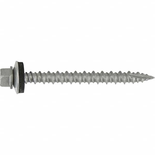 DeWALT Anchors & Fasteners - #10-16, Hex Washer Head, Hex Drive, 1" Length Under Head, #17 Point, Self Drilling Screw - Exact Industrial Supply