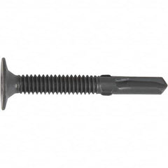 DeWALT Anchors & Fasteners - #12-24, Flat Head, Phillips Drive, 2-3/4" OAL, #4 Point, Self Drilling Screw - Benchmark Tooling