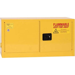 Eagle - Safety Cabinets Hazardous Chemical Type: Flammable and Combustible Liquids Color: Yellow - Benchmark Tooling