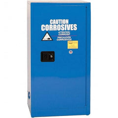 Eagle - Safety Cabinets Hazardous Chemical Type: Corrosive Chemicals Color: Royal Blue - Benchmark Tooling