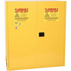 Eagle - Safety Cabinets Hazardous Chemical Type: Corrosive Chemicals Color: Yellow - Benchmark Tooling