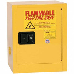 Eagle - Safety Cabinets Hazardous Chemical Type: Flammable and Combustible Liquids Color: Yellow - Benchmark Tooling