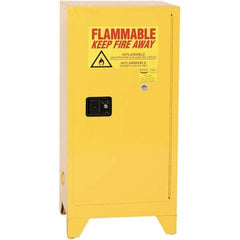 Eagle - Safety Cabinets Hazardous Chemical Type: Flammable and Combustible Liquids Color: Yellow - Benchmark Tooling