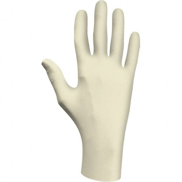 SHOWA - Disposable/Single Use Gloves Powder Style: Powder Free Material: Latex - Benchmark Tooling