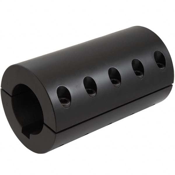 Climax Metal Products - Rigid Couplings Type: Two Piece Coupling with Keyway Inside Diameter (Decimal Inch): 3.9375 - Benchmark Tooling