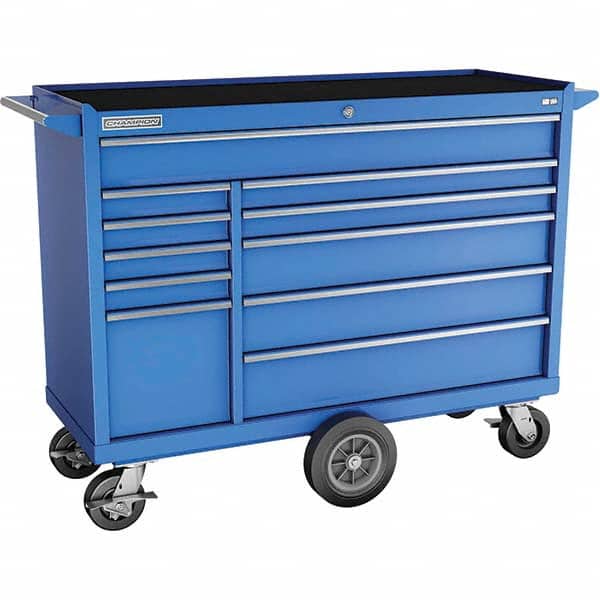 Champion Tool Storage - Tool Storage Combos & Systems Type: Wheeled Tool Cabinet with Maintenance Cart Drawers Range: 10 - 15 Drawers - Benchmark Tooling