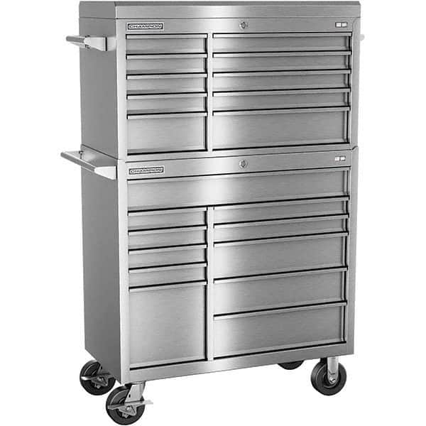 Champion Tool Storage - Tool Storage Combos & Systems Type: Top Chest/Roller Cabinet Combo Drawers Range: 16 Drawers or More - Benchmark Tooling