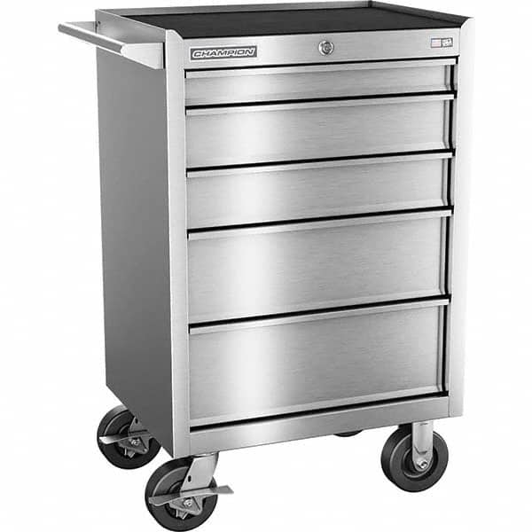 Champion Tool Storage - Tool Storage Combos & Systems Type: Wheeled Tool Cabinet Drawers Range: 5 - 9 Drawers - Benchmark Tooling