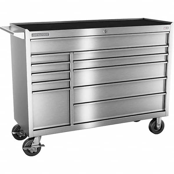 Champion Tool Storage - Tool Storage Combos & Systems Type: Wheeled Tool Cabinet Drawers Range: 10 - 15 Drawers - Benchmark Tooling