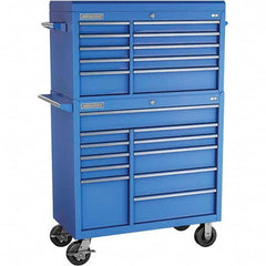 Champion Tool Storage - Tool Storage Combos & Systems Type: Top Chest/Roller Cabinet Combo with Maintenance Cart Drawers Range: 16 Drawers or More - Benchmark Tooling