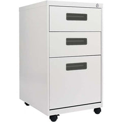 ALERA - File Cabinets & Accessories Type: Pedestal Number of Drawers: 3 - Benchmark Tooling