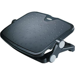 ALERA - Foot Rests Position Type: Adjustable Footrest Color: Black - Benchmark Tooling