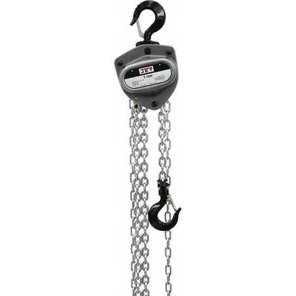 Jet - 4,000 Lb Capacity, 40' Lift Height, Manual Chain Hoist - Benchmark Tooling