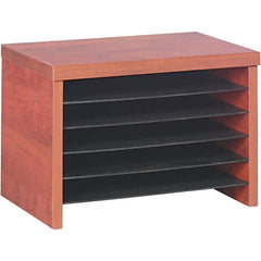 ALERA - Desktop File Organizers Type: Book Shelf Color: Cherry - Benchmark Tooling