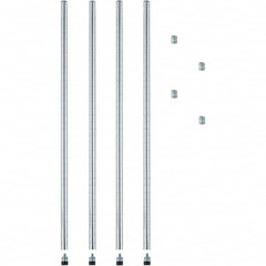 ALERA - 36" Wide x 36" High Open Shelving Wire Shelving - Benchmark Tooling