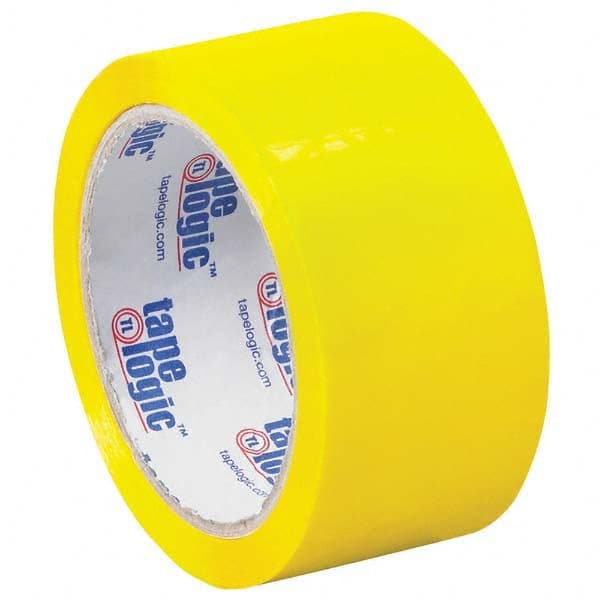 Tape Logic - Pack of (18) 55 Yd Rolls 2" Yellow Box Sealing & Label Protection Tape - Benchmark Tooling