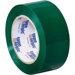 Tape Logic - Pack of (18) 110 Yd Rolls 2" Green Box Sealing & Label Protection Tape - Benchmark Tooling