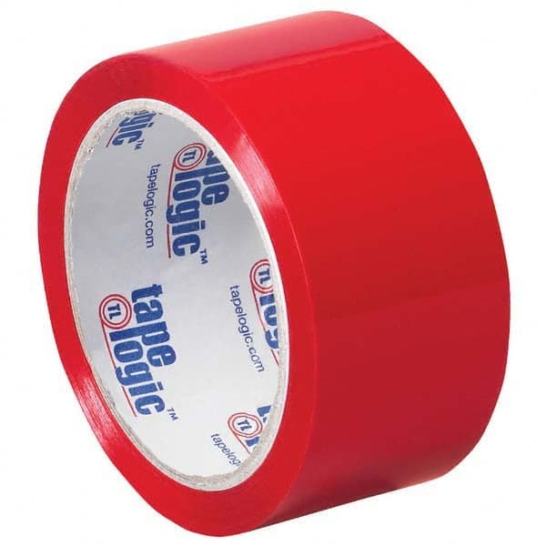 Tape Logic - Pack of (18) 55 Yd Rolls 2" Red Box Sealing & Label Protection Tape - Benchmark Tooling