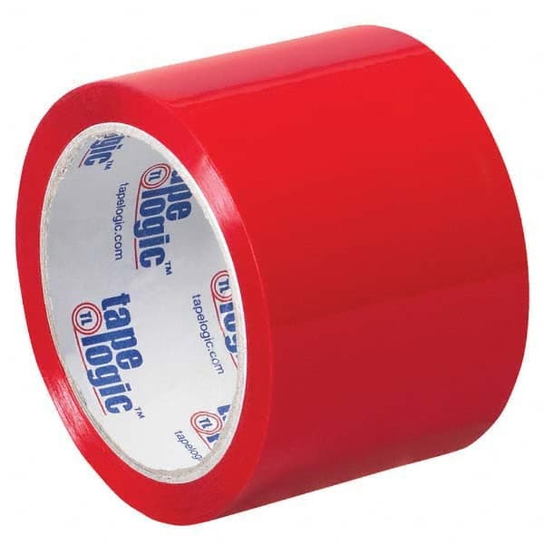 Tape Logic - Pack of (6) 55 Yd Rolls 3" Red Box Sealing & Label Protection Tape - Benchmark Tooling